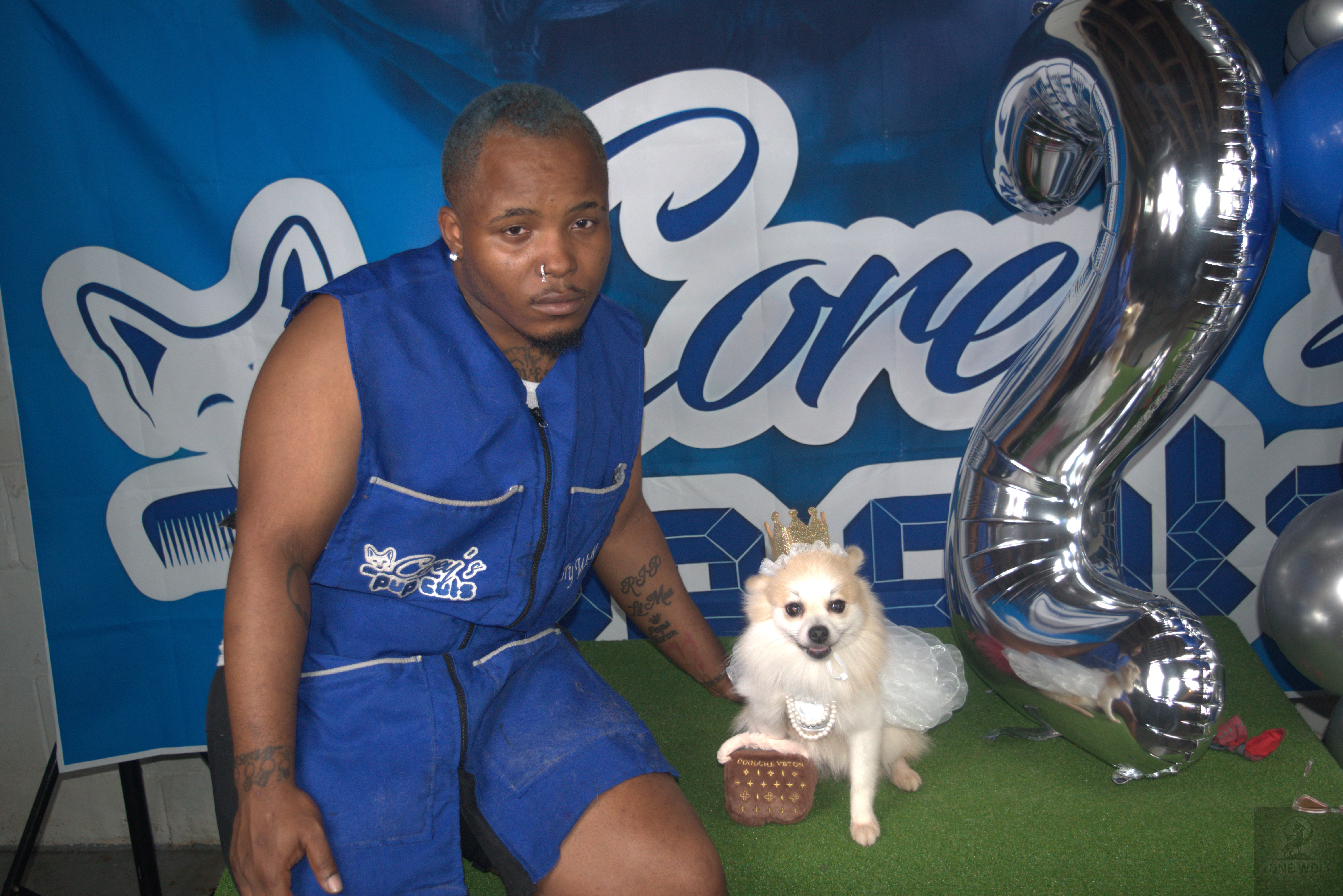 Professional headshot of client in studio