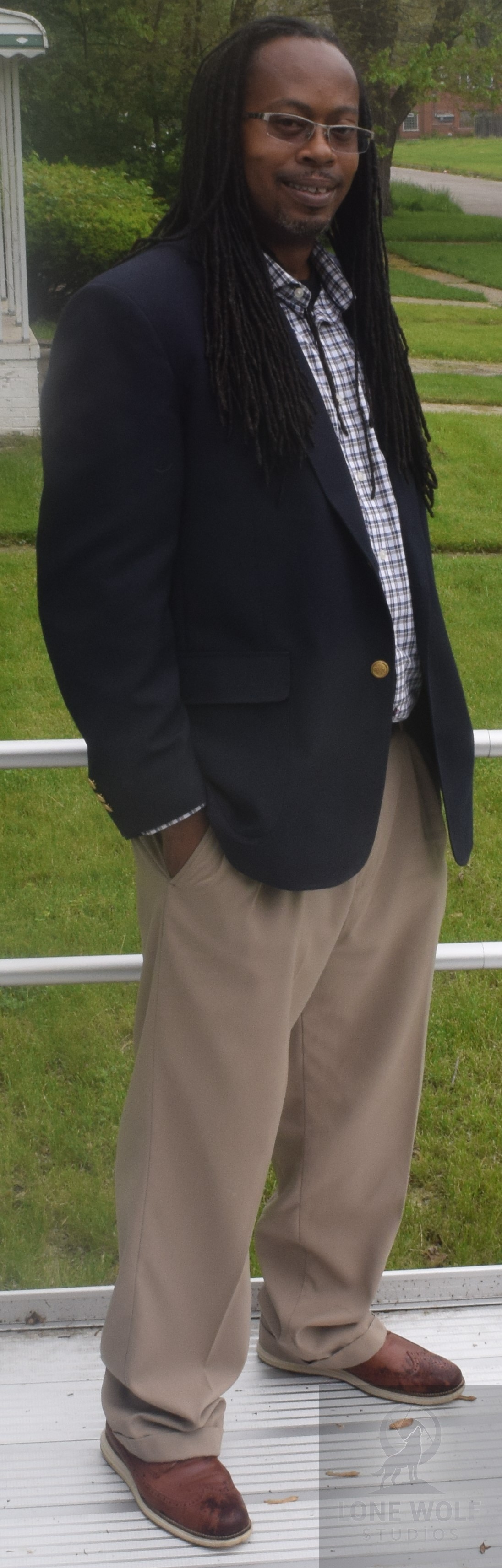 Full-length professional portrait