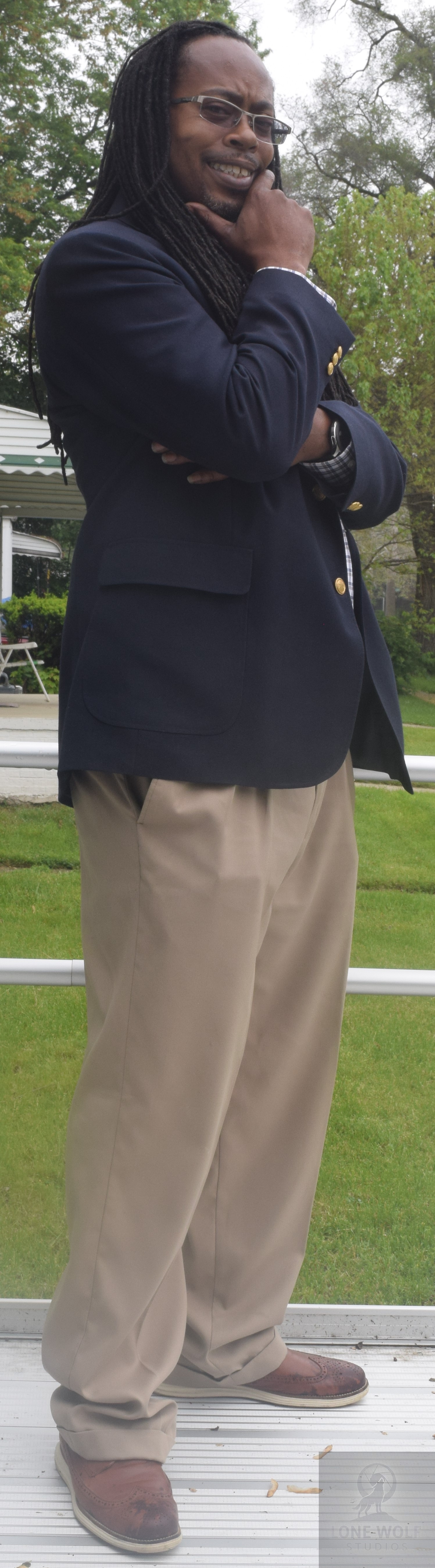 Full-length professional portrait